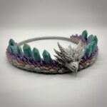 Crystal Dragon Crown STL * DIGITAL FILE ONLY