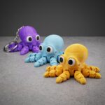 Mini Knitted Octopus