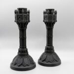 Medieval Gothic Candlestick Holder STL * DIGITAL FILE ONLY